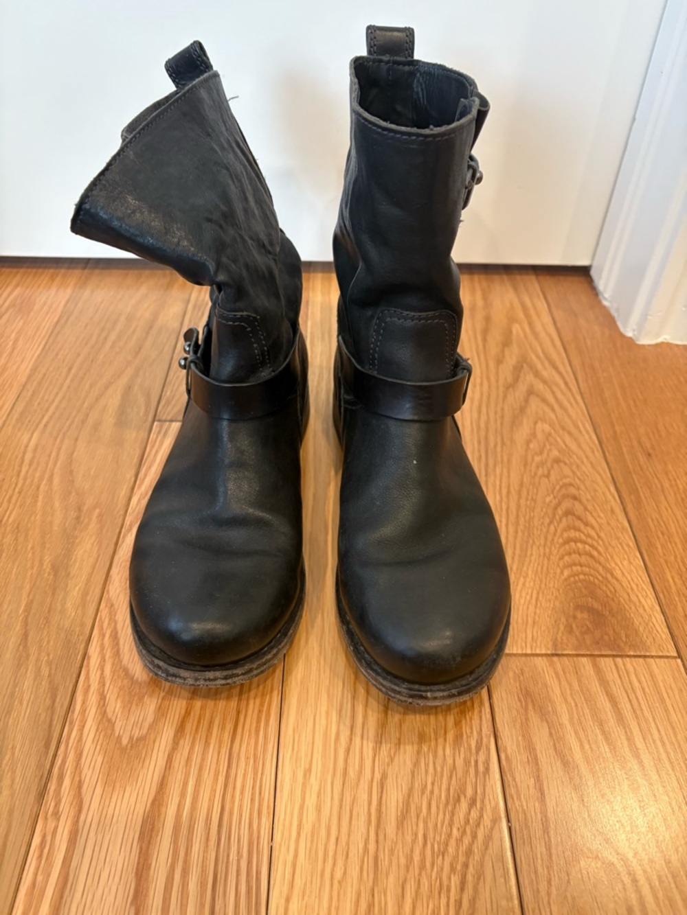 Rag and Bone Leather Moto Boots - Picture 4 of 8